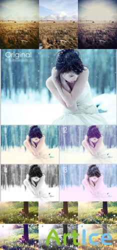 Photoshop Actions 2012 pack 693