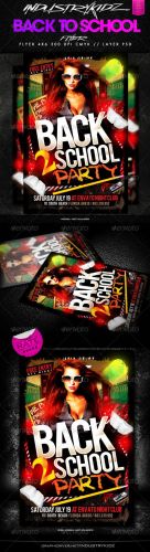 GraphicRiver - Back to School Flyer 2704000