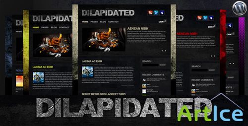 ThemeForest - Dilapidated - Blog & CMS Grunge WordPress Theme