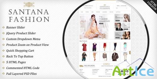 ThemeForest - Santana HTML Version v1.0