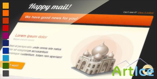 ThemeForest - Happy Mail - Newsletter - RIP