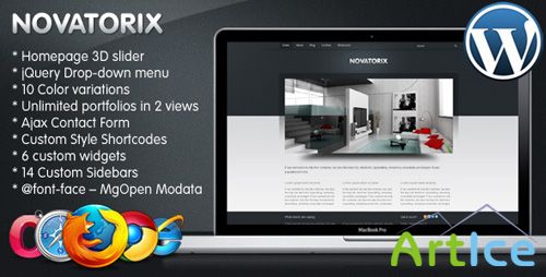 ThemeForest - Novatorix 10 in 1 - Business, Portfolio and Blog v1.4