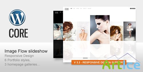 ThemeForest - Core Minimalist Photography Portfolio v3.4.2 (Update v3.5)