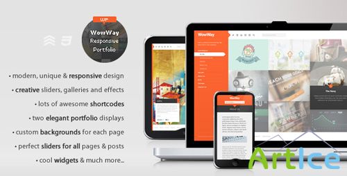 ThemeForest - WowWay - Interactive & Responsive Portfolio Theme v.1.5.2