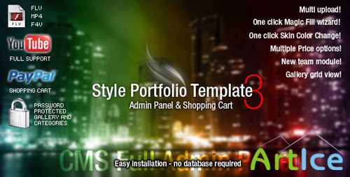 ActiveDen - Style Portfolio CMS Template 3 - RETAIL