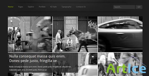 ThemeForest - Asareng v1.4 - CMS Dark Joomla Templates