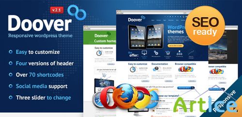 ThemeForest - Doover Premium WordPress Theme - Upadate v2.1.1 for Wordpress 3.x