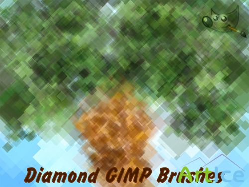 Diamond GIMP Brushes