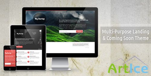 ThemeForest - Multi-Purpose Coming Soon & Landing Page Theme - RIP