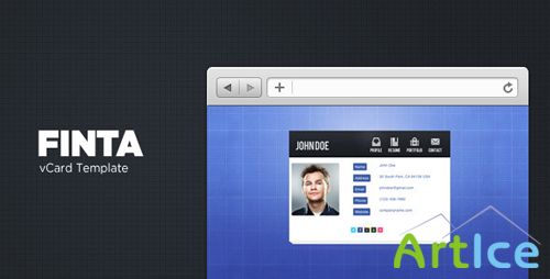 ThemeForest - Finta vCard Template - RIP