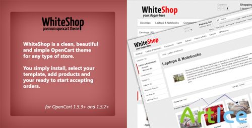 ThemeForest - WhiteShop - Opencart Theme for v1.5.2 & 1.5.3