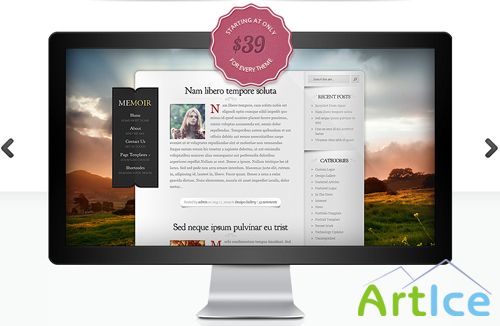 ElegantThemes - Memoir v2.9 - WordPress Theme