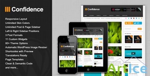 ThemeForest - Confidence - Responsive Blog / Magazine Theme