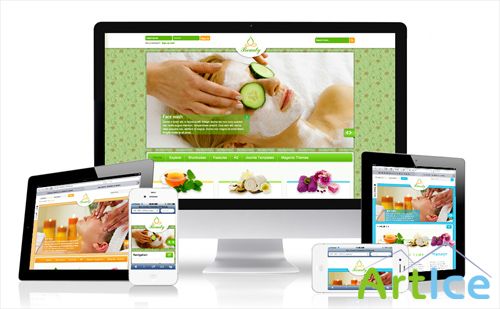 ZooTemplate - ZT Beauty - Responsive Joomla 2.5 Template