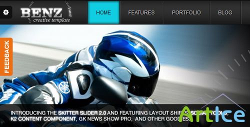 ThemeForest - Benz Creative Template For Joomla!