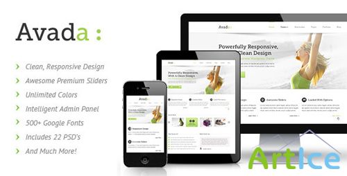 ThemeForest - Avada v1.0.8 - Responsive Multi-Purpose Theme