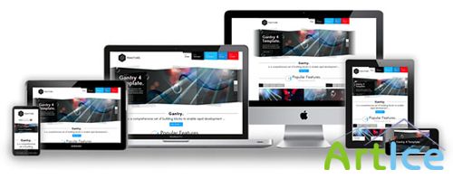 RocketThemes - RT Fracture v1.1 Template For Joomla 2.5