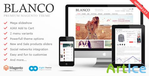 ThemeForest - Blanco Responsive Magento Theme