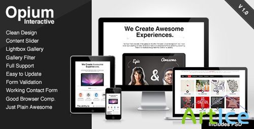 ThemeForest - Opium Interactive - RIP