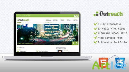 ThemeForest - Businezz - Responsive HTML Template - RIP