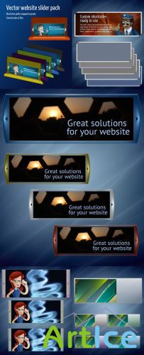 Vector Web Slider Pack