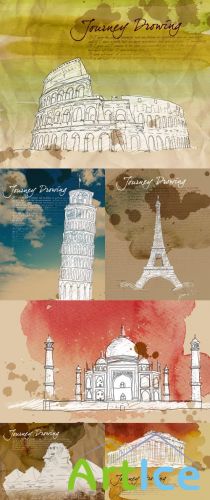 Collection Travel Sources PSD # 1