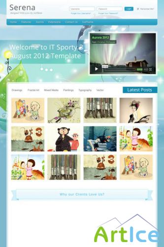 IceTheme - IT Serena for Joomla 2.5