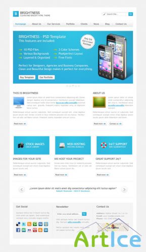 ThemeForest - Brightness HTML Theme