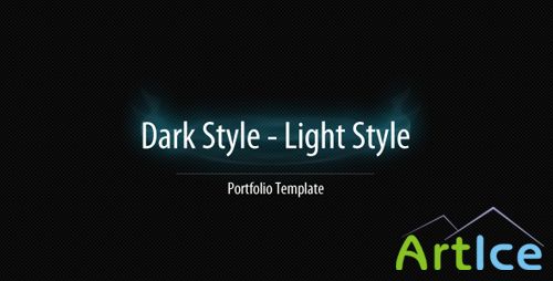 ActiveDen - Dark - Light Portfolio Template