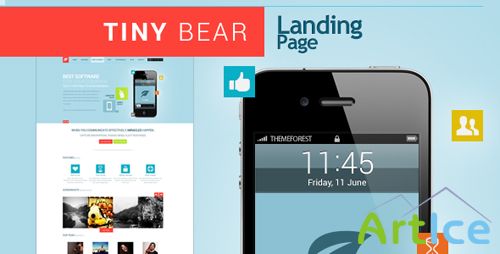 ThemeForest - Tinybear Landingpage - RIP