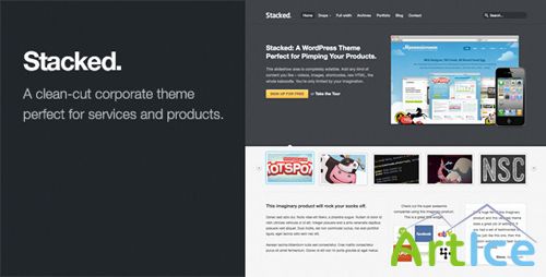 ThemeForest - Stacked v1.1 - Business & Portfolio WordPress Theme