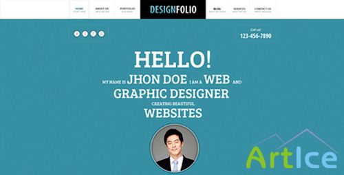 ThemeForest - Design Folio - RIP