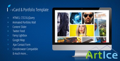 ThemeForest - I - vCard & Portfolio Template - RIP