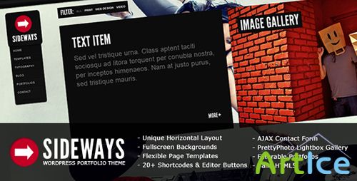 ThemeForest - Sideways v1.8.8 - Portfolio Website WordPress Theme