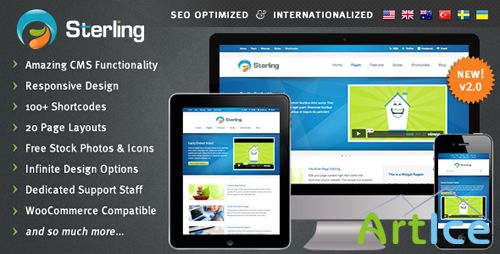 ThemeForest - Sterling v2.0 - Responsive Wordpress Theme