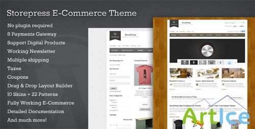 ThemeForest - StorePress v1.7.7 - Premium WordPress E-commerce Theme