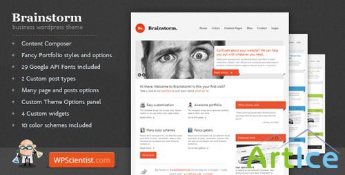 ThemeForest - Brainstorm v1.6.2 - Pushing the Limits