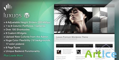 ThemeForest - Luxuos - Theme For WordPress