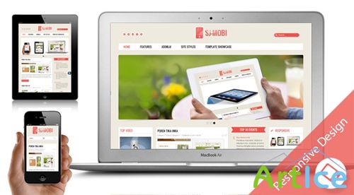 SmartAddons - SJ Mobi - Joomla! 2.5 Responsive Template