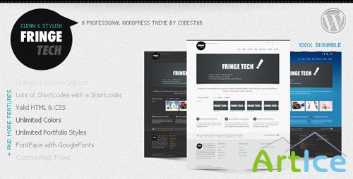 ThemeForest - Fringe Tech v1.2 - Premium WordPress Theme