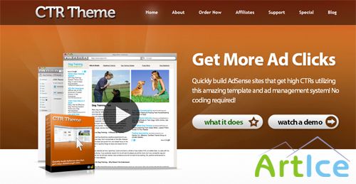 CTR Theme v1.4 - Ultimate WordPress Adsense Theme