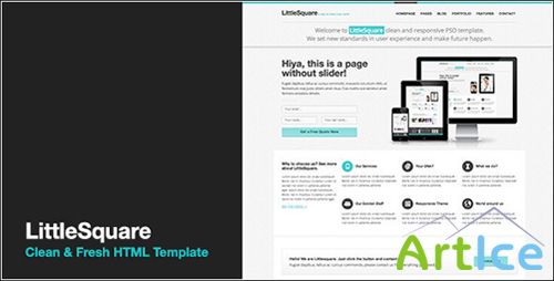 ThemeForest - LittleSquare - Responsive HTML5 Theme