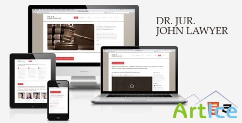 ThemeForest - Dr. Lawyer - Responsive HTML5 One-Page Template