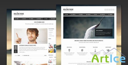 ThemeForest - Rolling - Clean Business HTML Template