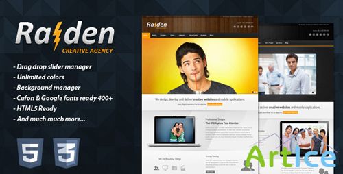 ThemeForest - RAIDEN v1.0.3 - Premium Wordpress Theme