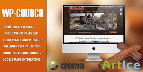 ThemeForest - WP-Church v2.0 - powerful theme for churches