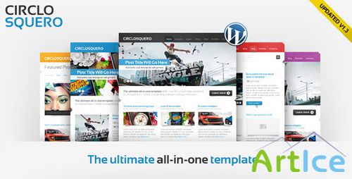 ThemeForest - CircloSquero v1.3 - Premium WordPress Theme