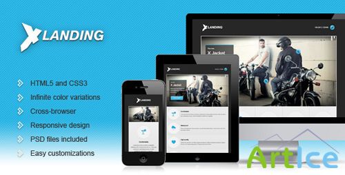 ThemeForest - X Landing - Responsive Business Landing Page