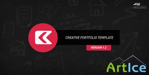 ThemeForest - Kronos v1.2 - Creative Portfolio Template