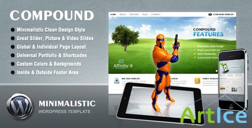 ThemeForest - Compound v1.6 - Minimalist Business & Portfolio Theme